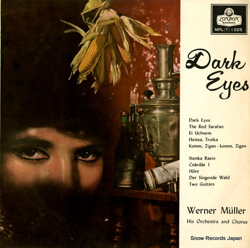 MULLER, WERNER, AND HIS ORCHESTRA dark eyes MPL(T)1025