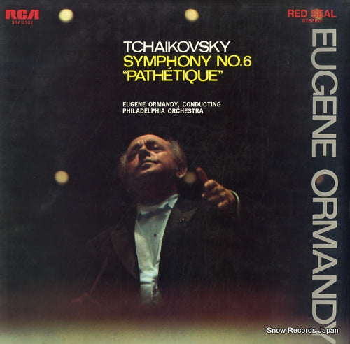 ORMANDY, EUGENE tchaikovsky; symphony no.6 pathetique SRA-2502