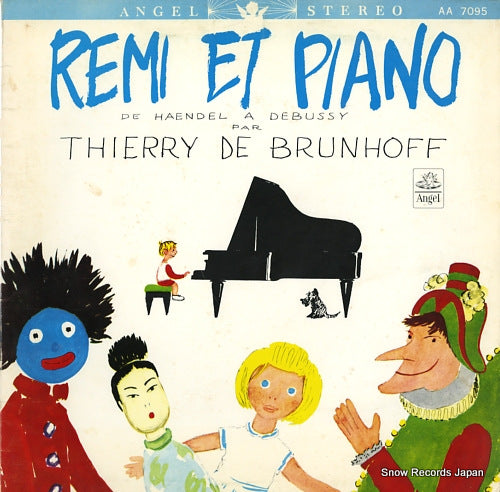 BRUNHOFF, THIERRY DE remi et piano de haendel a debussy AA-7095