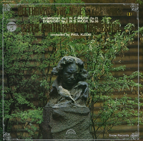 KLETZKI, PAUL beethoven; symphony nos.1 and 2 OS-2276-S