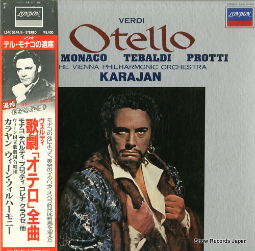 KARAJAN, HERBERT VON verdi; otello L54C-5144/6