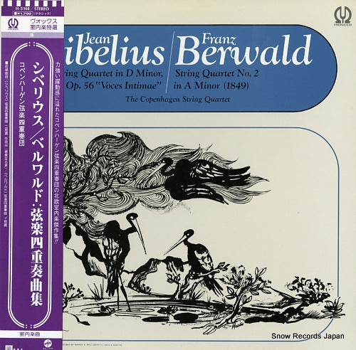 COPENHAGEN STRING QUARTET, THE sibelius/berwald; streichquartett H-5108