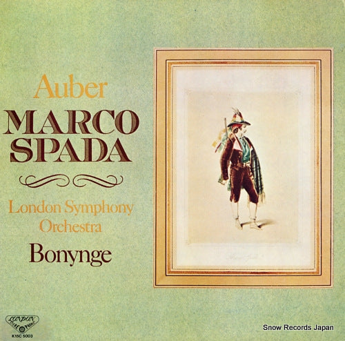 BONYNGE, RICHARD auber; marco spada, ballet K15C5003