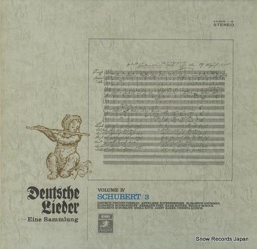 V/A deutsche lieder - eine sammlung volume iv schubert/3 AA-9512-15