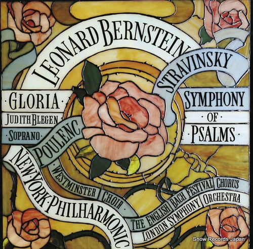 BERNSTEIN, LEONARD poulenc; gloria 25AC403