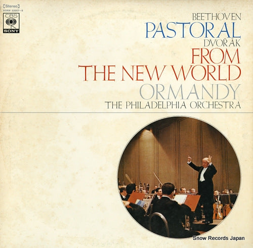 ORMANDY, EUGENE beethoven; symphony no.6 in f major, op.68 "pastoral" SONW20007