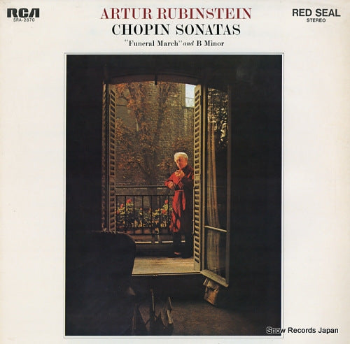 RUBINSTEIN, ARTHUR chopin; sonatas "funeral march" and b minor SRA-2870