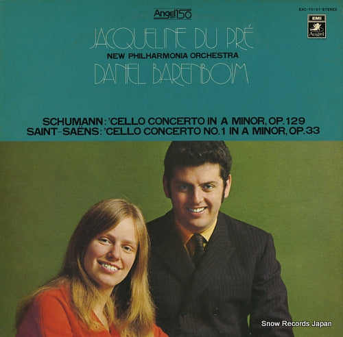 DU PRE, JACQUELINE, AND DANIEL BARENBOIM schumann; 'cello concerto in a minor, op.129 EAC-70157