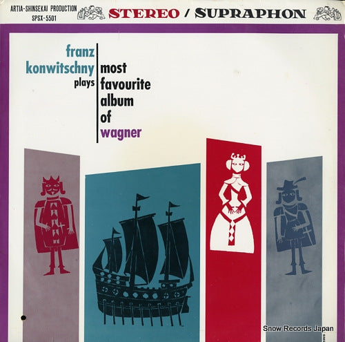 KONWITSCHNY, FRANZ most favourite album of wagner SPSX-5501