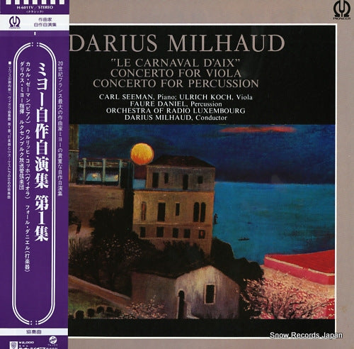 MILHAUD, DARIUS milhaud conducts milhaud H-6011V