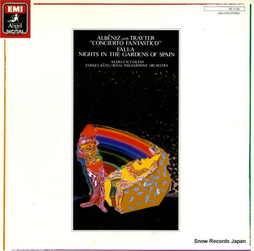 CICCOLINI, ALDO albeniz; piano concerto no.1 "concierto fantastico" EAC-71003