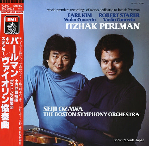 PERLMAN, ITZHAK earl kim/robert starer; violin concerto EAC-90273
