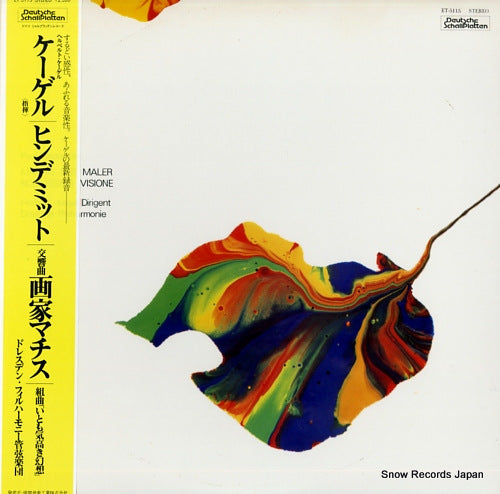 KEGEL, HERBERT paul hindemith; mathis der maler ET-5115
