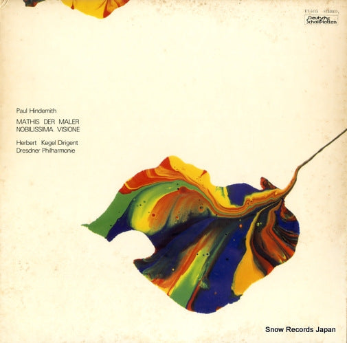 KEGEL, HERBERT paul hindemith; mathis der maler ET-5115