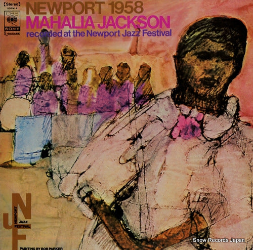JACKSON, MAHALIA newport 1958 mahalia jackson recorded at the newport jazz festival SOPM4