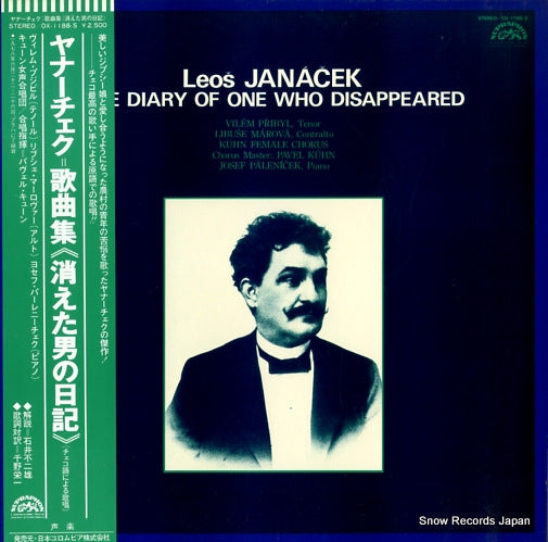 KUHN, PAVEL janacek; the diary of one who disappeared OX-1188-S
