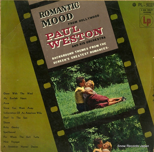 WESTON, PAUL romantic mood from hollywood PL-5027