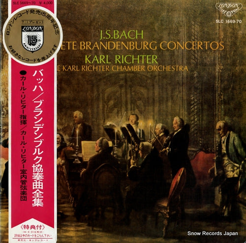 RICHTER, KARL bach; complete brandenburg concertos SLC1669-70