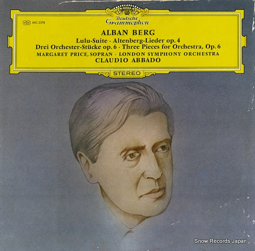 ABBADO, CLAUDIO alban berg; lulu-suite MG2378