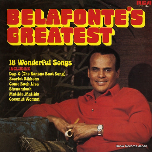 BELAFONTE, HARRY belafonte's greatest SP-144