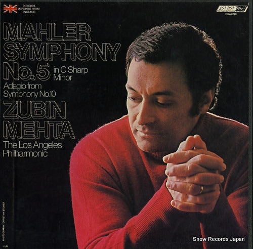 MEHTA, ZUBIN mahler; symphony no.5 in c sharp minor CSA2248
