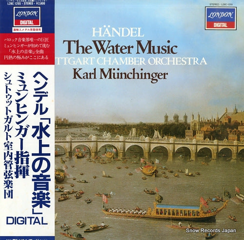 MUNCHINGER, KARL handel; the water music L28C1255