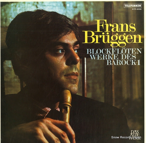 BRUGGEN, FRANS blockfloten werke des barock-1 K17C-8308