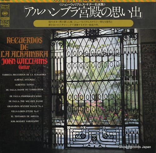 WILLIAMS, JOHN recuerdos de la alhambra SOCL1101