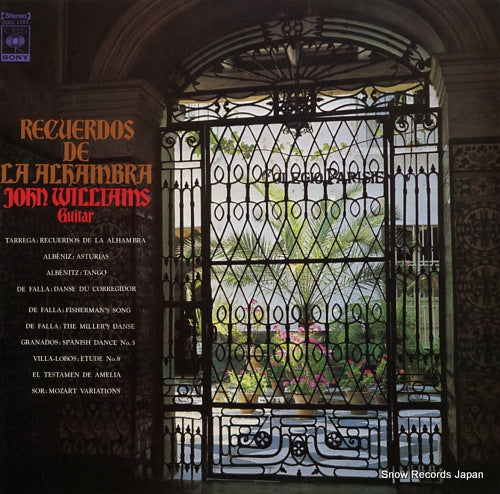 WILLIAMS, JOHN recuerdos de la alhambra SOCL1101