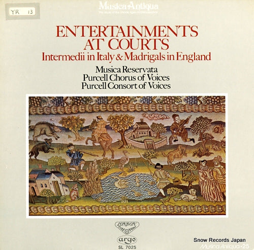 MUSICA RESERVATA entertainments at courts SL7025