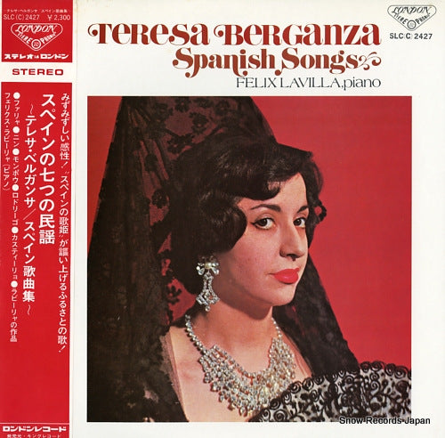 BERGANZA, TERESA spanish songs SLC(C)2427