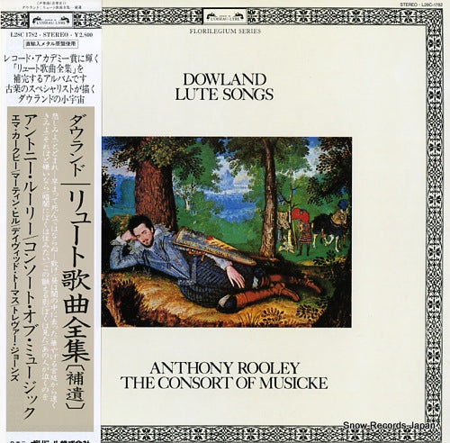 ROOLEY, ANTHONY / THE CONSORT OF MUSICKE dowland; luteo songs L28C1782