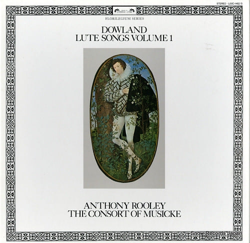 ROOLEY, ANTHONY / THE CONSORT OF MUSICKE dowland; complete lute songs, vol.1 L00C-1462/5