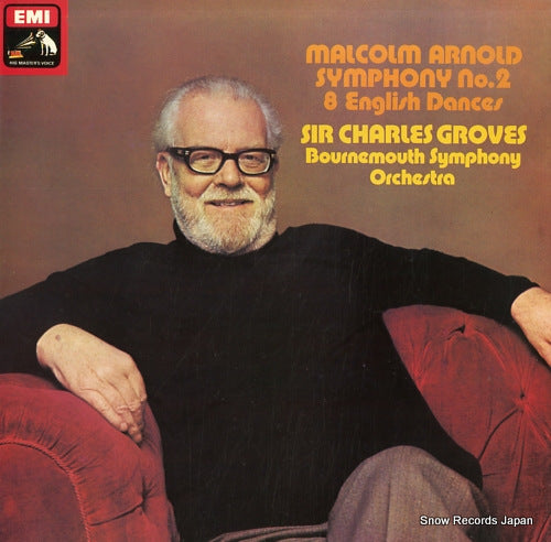 GROVES, CHARLES malcolm arnold; symphony no.2 & english dances ASD3353