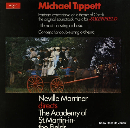 MARRINER, NEVILLE tippett; concerto for double string orchestra ZRG680