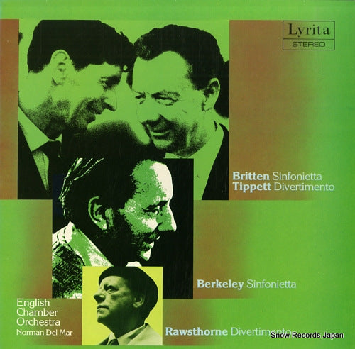 DEL MAR, NORMAN tippett; divertimento / britten; sinfonietta SRCS.111
