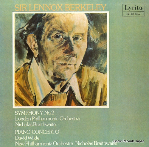 BRAITHWAITE, NICHOLAS berkeley; symphony no.2 SRCS.94
