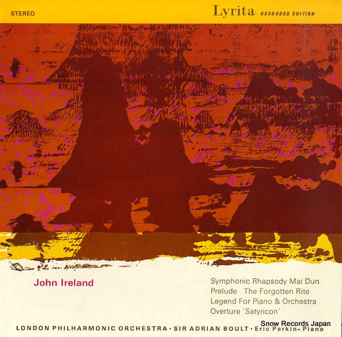 BOULT, ADRIAN john ireland; symphonic rhapsody mai dun SRCS32