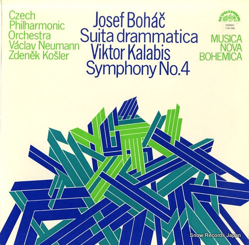 KOSLER, ZDENEK josef bohac; suita drammatica 1101784