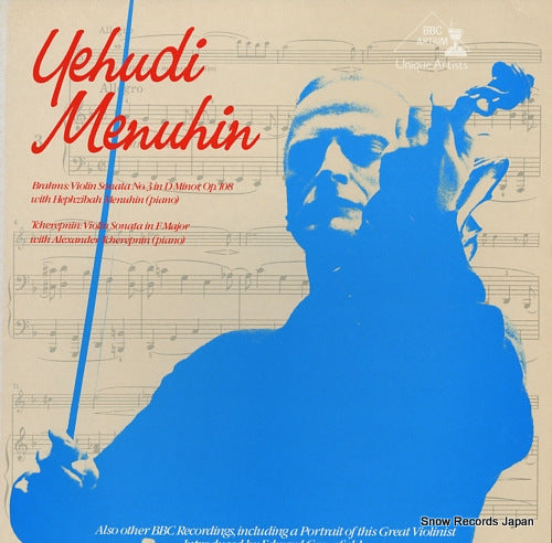 MENUHIN, YEHUDI a tribute on his 65th birthday REGL409
