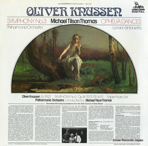 THOMAS, MICHAEL TILSON oliver knussen; symphony no. 3 RHD400