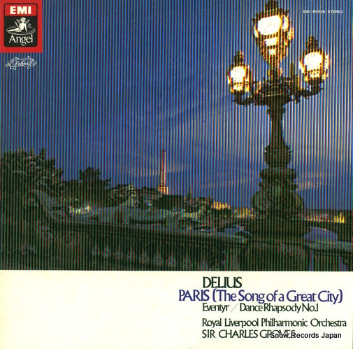 GROVES, CHARLES delius; paris (song of a great city) EAC-80526