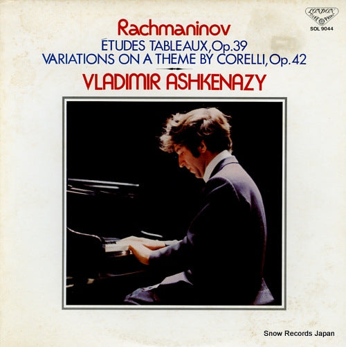 ASHKENAZY, VLADIMIR rachmaninov; etudes tableaux, op.39 SOL9044