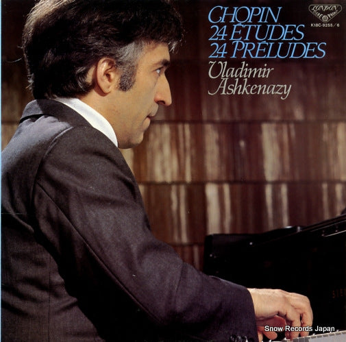 ASHKENAZY, VLADIMIR chopin; 24 etude, 24 preludes K18C-9255-6