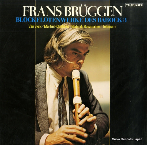 BRUGGEN, FRANS blockflotenwerke des barock -3 K15C-9037
