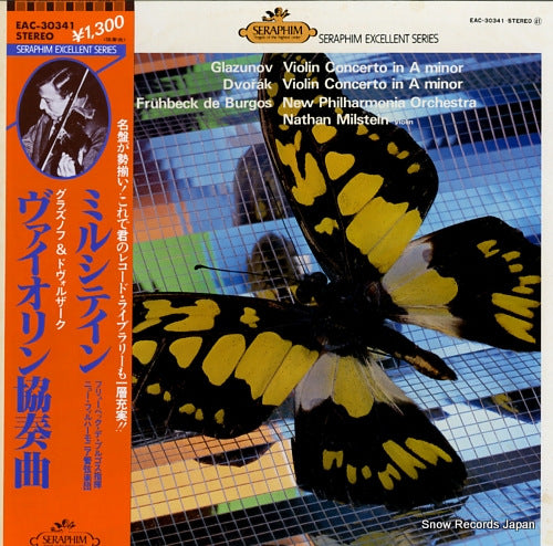 MILSTEIN, NATHAN glazunov & dvorak; violin concerto in a minor EAC-30341