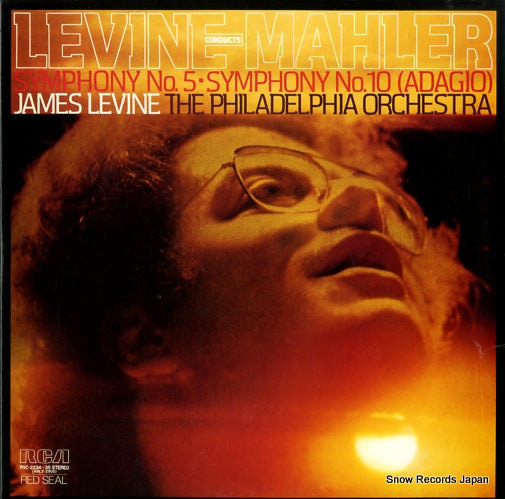 LEVINE, JAMES mahler; symphony no.5 & no.10 (adagio) RVC-2234