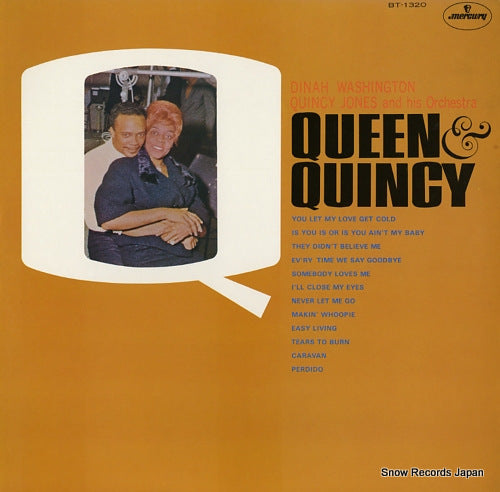 WASHINGTON, DINAH, AND QUINCY JONES queen & quincy BT-1320