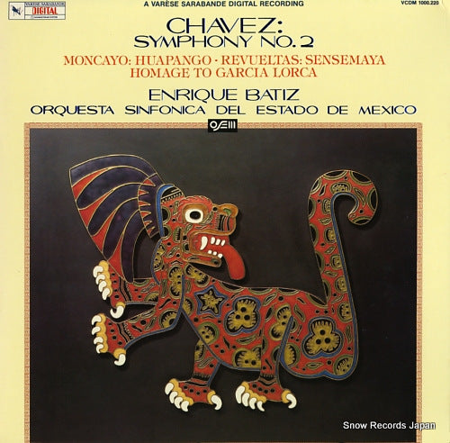BATIZ, ENRIQUE chavez; symphony no.2 / music of mexio VCDM1000.220