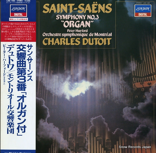 DUTOIT, CHARLES saint-saens; symphony no.3 "organ" L28C1466